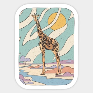 Giraffe Sticker